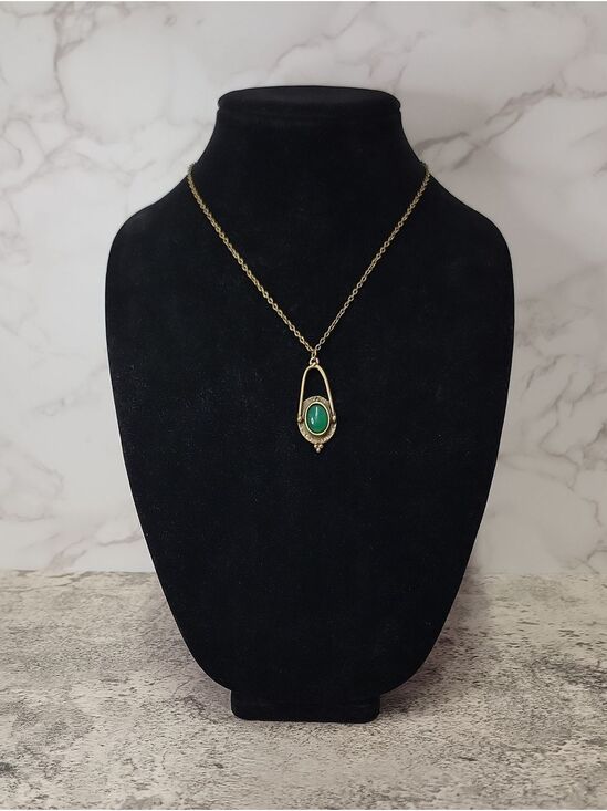 Jewelry - One of a kind Uranium Glass Necklace